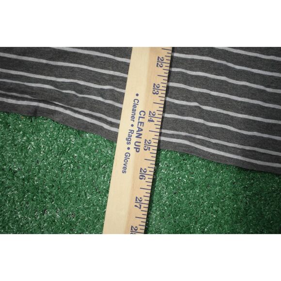 Polo Ralph Lauren Striped Custom Fit T-Shirt | Gray & White | Men’s XL - Picture 6 of 7
